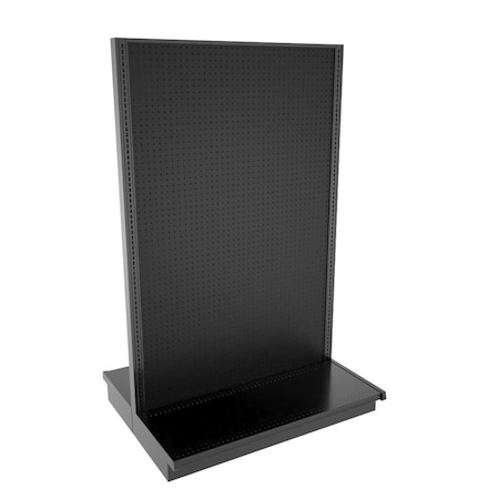 Lozier Gondola Island Display Starter, Black 48W 78H 19D P419T-ST